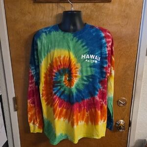 Southern Spirit Hawaiian Islands Tie Dye Shirt Size XL